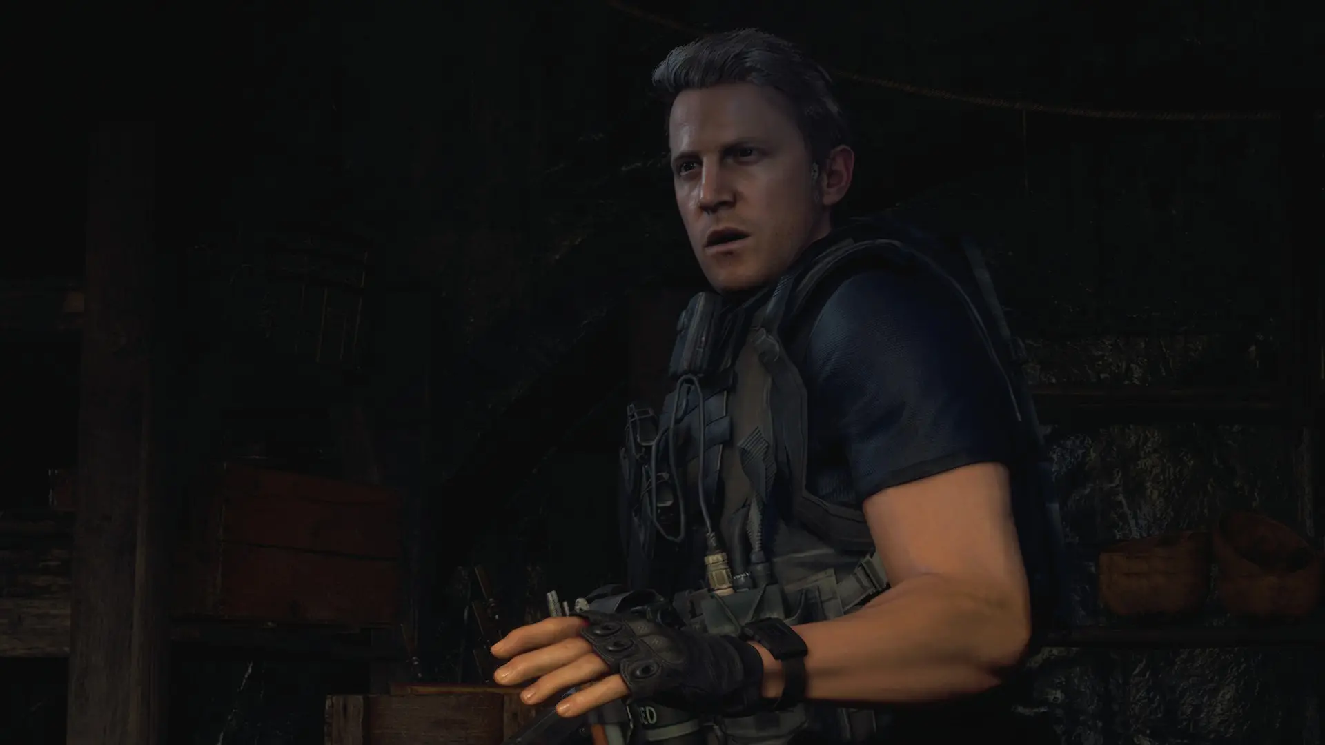 Chris Redfield RE7 at Resident Evil 4 (2023) - Nexus mods and community