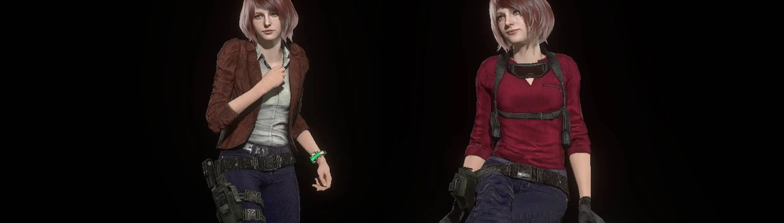 Claire looking great in RE: Verse with the Revelations 2 outfit