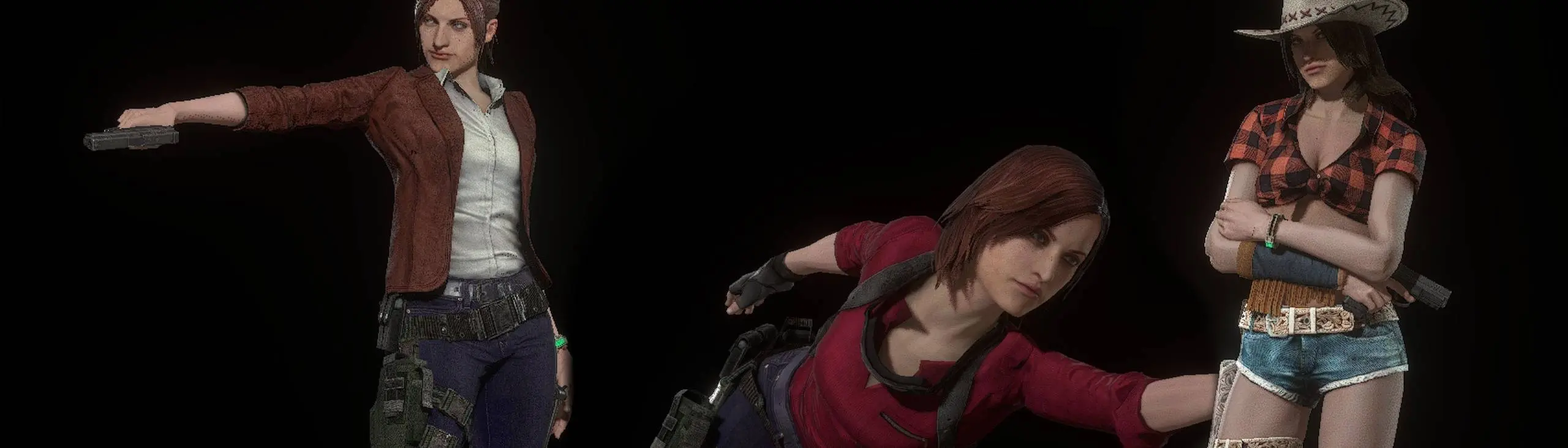 Claire looking great in RE: Verse with the Revelations 2 outfit