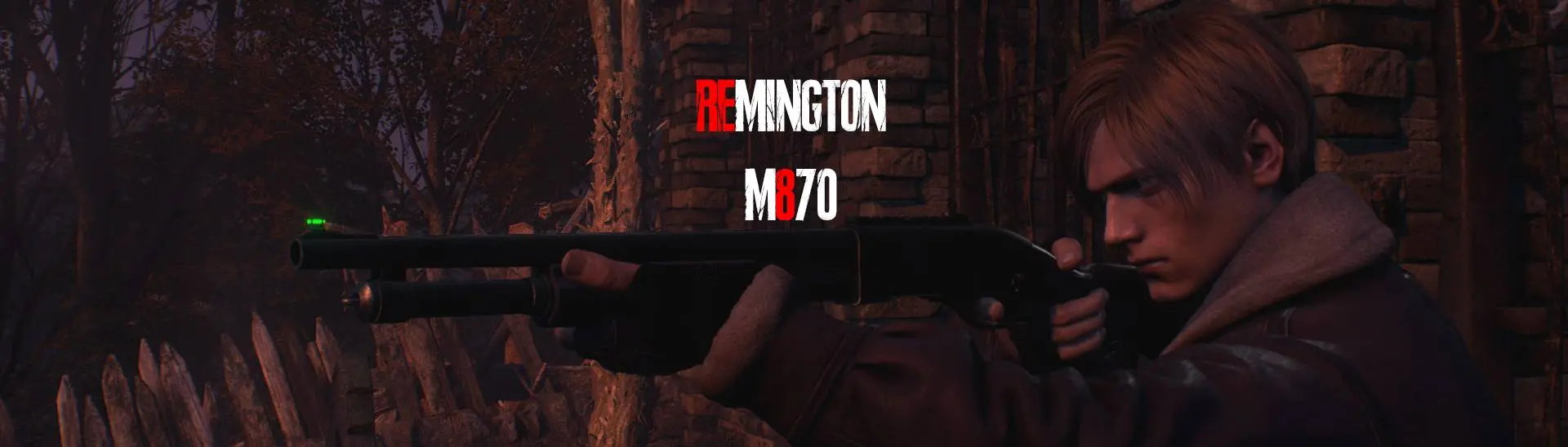 Remington M870 at Resident Evil 4 (2023) - Nexus mods and community