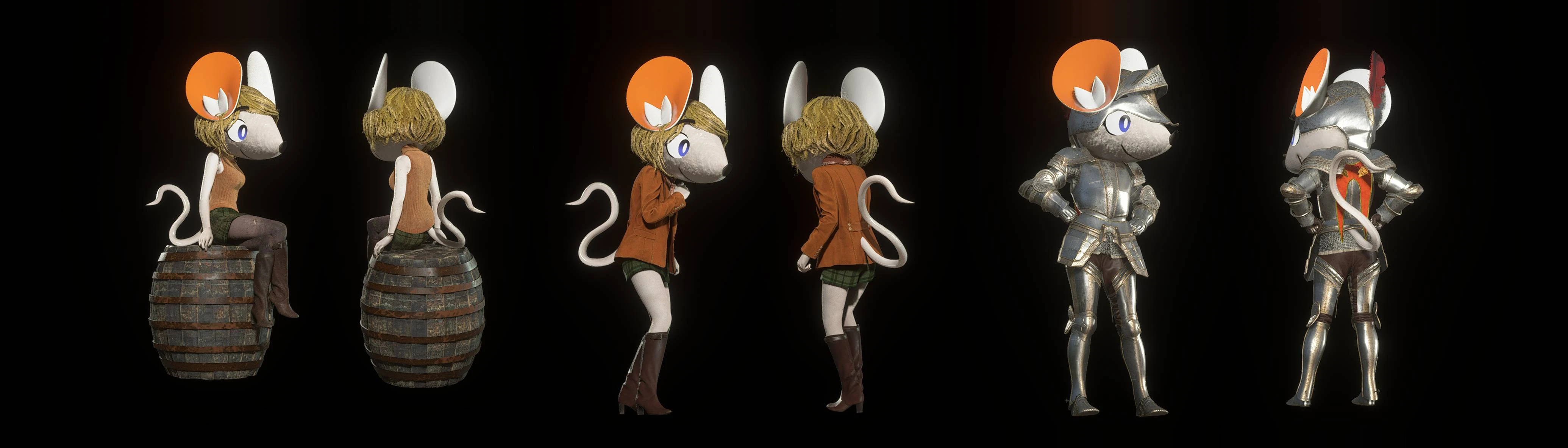 Help, everyone's turning Resident Evil 4's Ashley into a mouse and