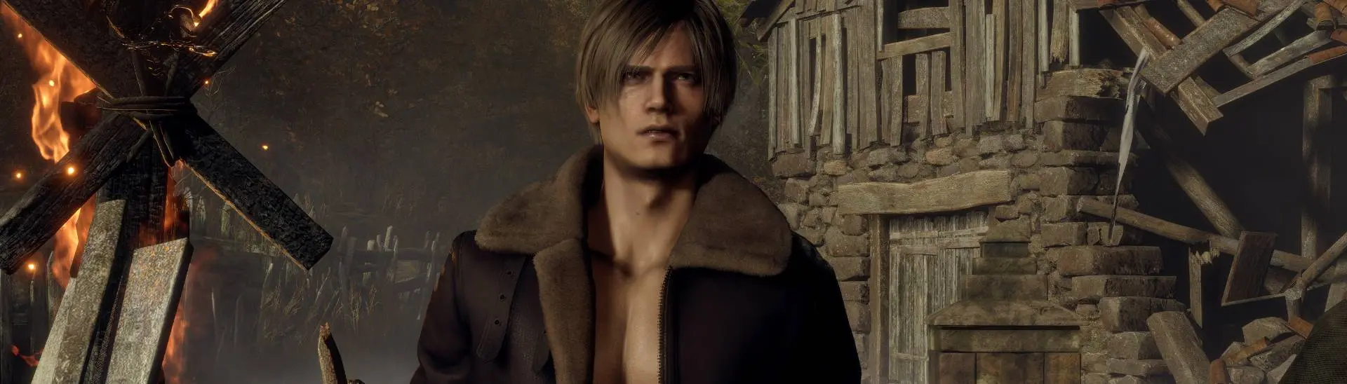 Resident Evil 4 demo has a shirtless Leon mod (and more!)