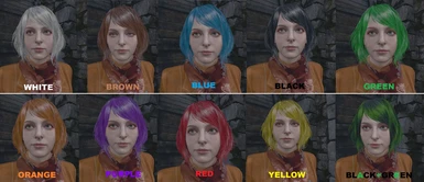 Ashley Hair recolors