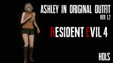 no time to spare with the mods #ashleyresidentevil #ashleyre4remake #r, resident  evil 4