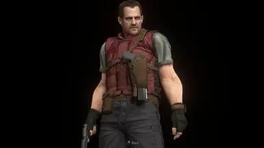 Barry Burton Leon S Kennedy at Resident Evil 4 2023 Nexus