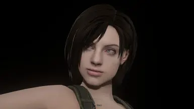 Jill's normal hair but thicker