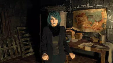 Jacket + Vibrant Hair (in-game)