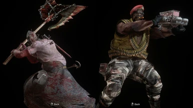 RE5 Gatling and Executioner Majinis (Brutes)