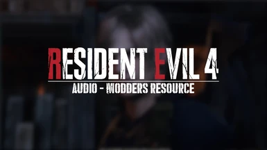 Modders Resource- Resident Evil 4 title audio