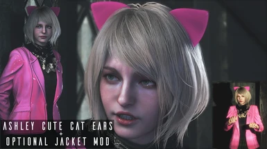Ashley Cute  Kitty Cat Ears With Optional Jacket Mod