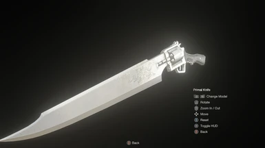 Squall Revolver Gunblade As Primal Knife
