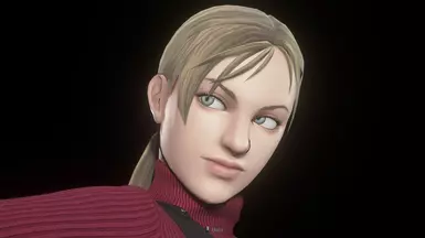 RE5 Jill head and hair