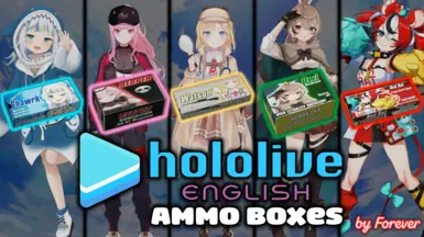 Hololive English Ammo Boxes by Forever