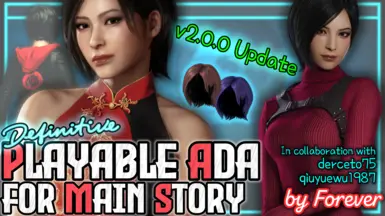 Definitive Playable Ada for Main Story