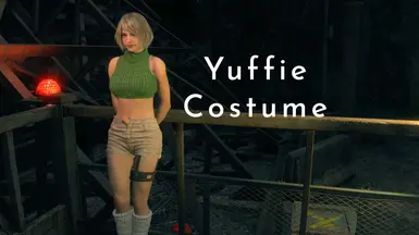 Ashley Wearing Yuffie's Clothing