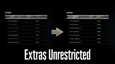 Extras Unrestricted