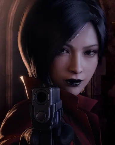 Ada Wong Makeup Earrings and Black Lipstick at Resident Evil 4 (2023 ...