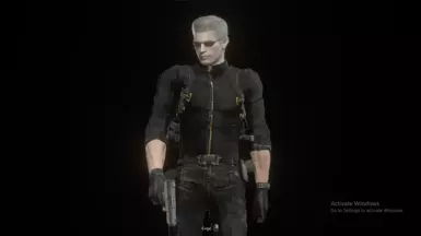 RE1 Wesker Face