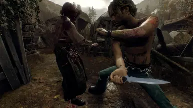 Tactical Knife Action