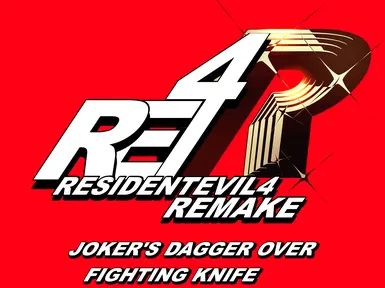 Joker's Dagger over Fighting Knife