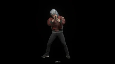 Red Casual Jacket Retexture