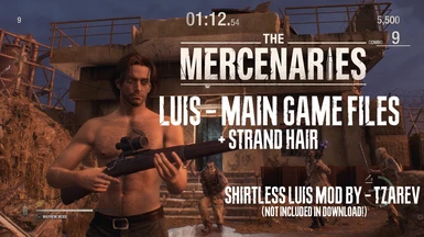 The Mercenaries - Luis and Leon Main game files and Hair Strands
