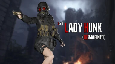 Lady HUNK (REimagined) over Ada