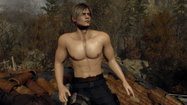 Shirtless Leon Chainsaw Demo At Resident Evil Nexus Mods And Community
