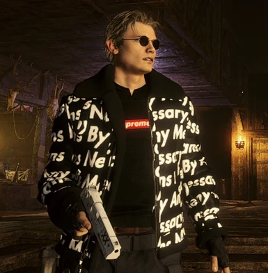 The Supreme TNF Hernys Jacket at Monster Hunter: World - Mods and