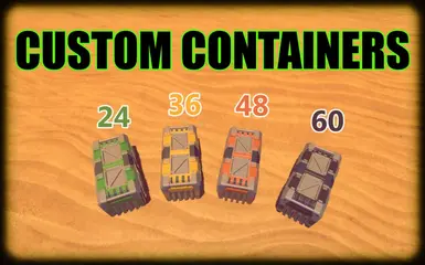 Custom Containers (24 to 60 slots)