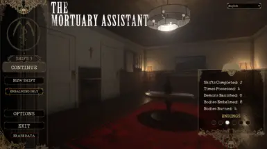 Main Menu After