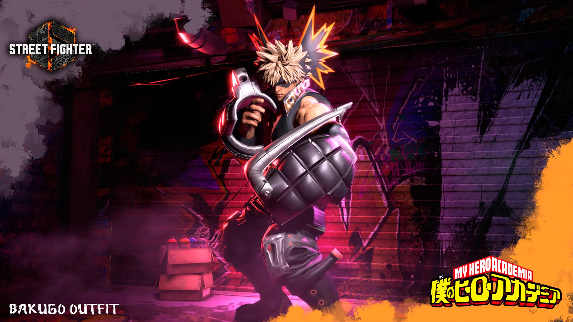 BAKUGO OUTFIT BOKU NO HERO (KEN) at Street Fighter 6 Nexus - Mods and ...