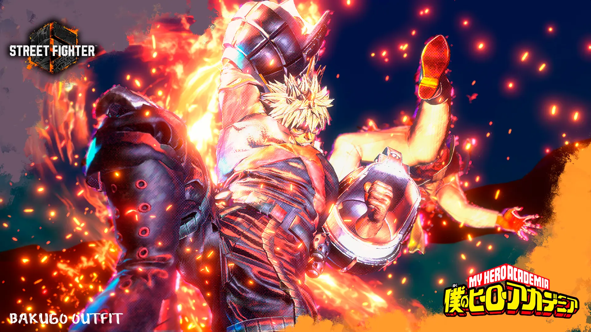 BAKUGO OUTFIT BOKU NO HERO (KEN) at Street Fighter 6 Nexus - Mods and ...