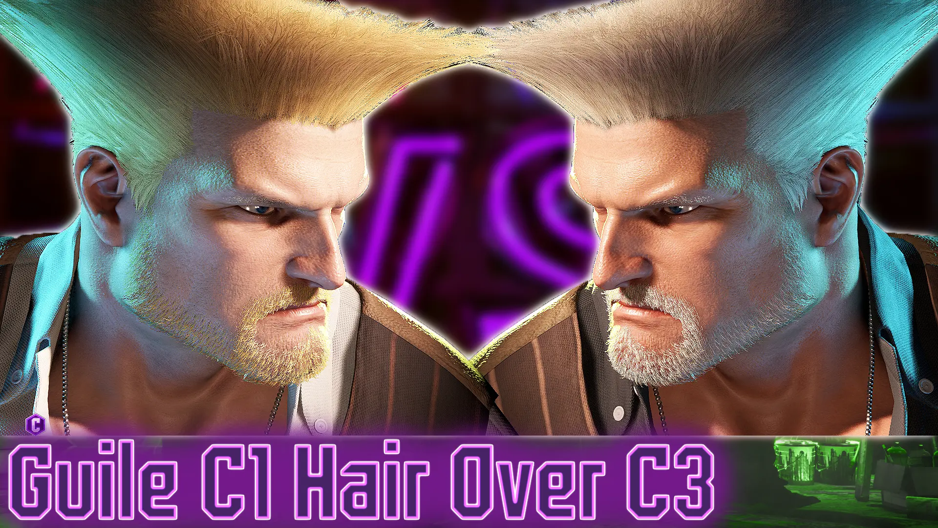 Guile C1 Hair Over Costume 3 at Street Fighter 6 Nexus - Mods and community