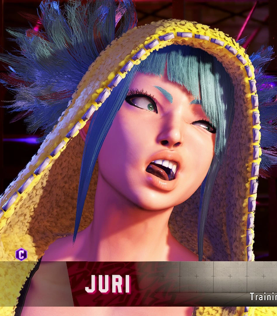 Juri Brazilian Miku color C3 at Street Fighter 6 Nexus - Mods and community