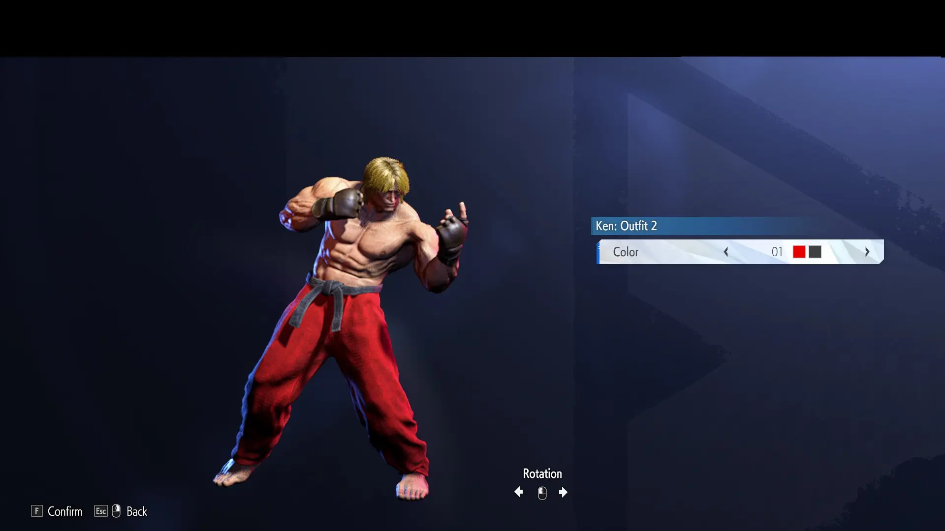 Classic Ken Shirtless Muscle At Street Fighter Nexus Mods And Community