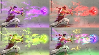 Ryu VFX Color Pack