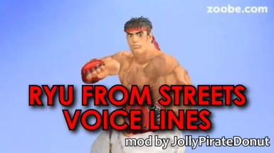 Ryu From Streets - Voice Lines