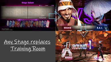 Any Stage replaces Training Room
