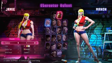 Goth Cammy Classic Costume All Black with White Hair and Optional Black  Lips Black Eyebrows at Street Fighter 6 Nexus - Mods and community