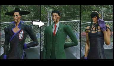 F.A.N.G comparison with Loid and Yor Forger outfits. SF6 mod . Spy x Family .