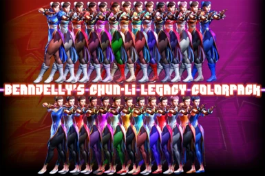 Chun-Li Legacy Color Pack