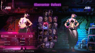 Battle Outfit Juri (by FishBoy) to C2