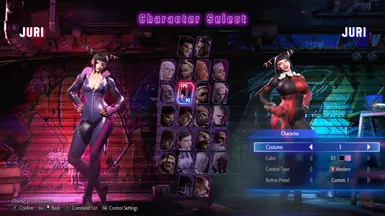 Juri - Harley Quinn Suit (by FishBoy) to C1&C3