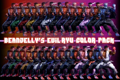 Evil Ryu Color Pack