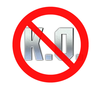 No K.O. Text