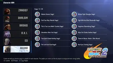 CVS2 Music Pack for SF6