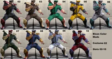 Bison Color Mods Costume 02 at Street Fighter 6 Nexus - Mods and community