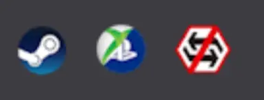PS XBOX Steam Crossplay Icon