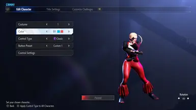 Cammy Concept Art costume